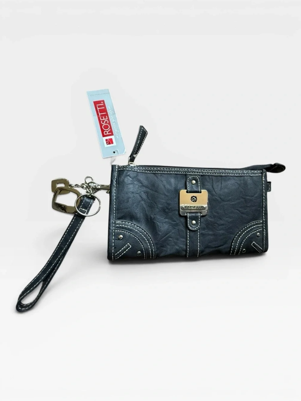 Rosetti Black Wristlet Clutch - NWT